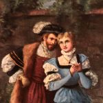 Courting couple