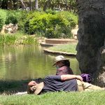Couple relaxing