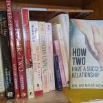 Books on shelf