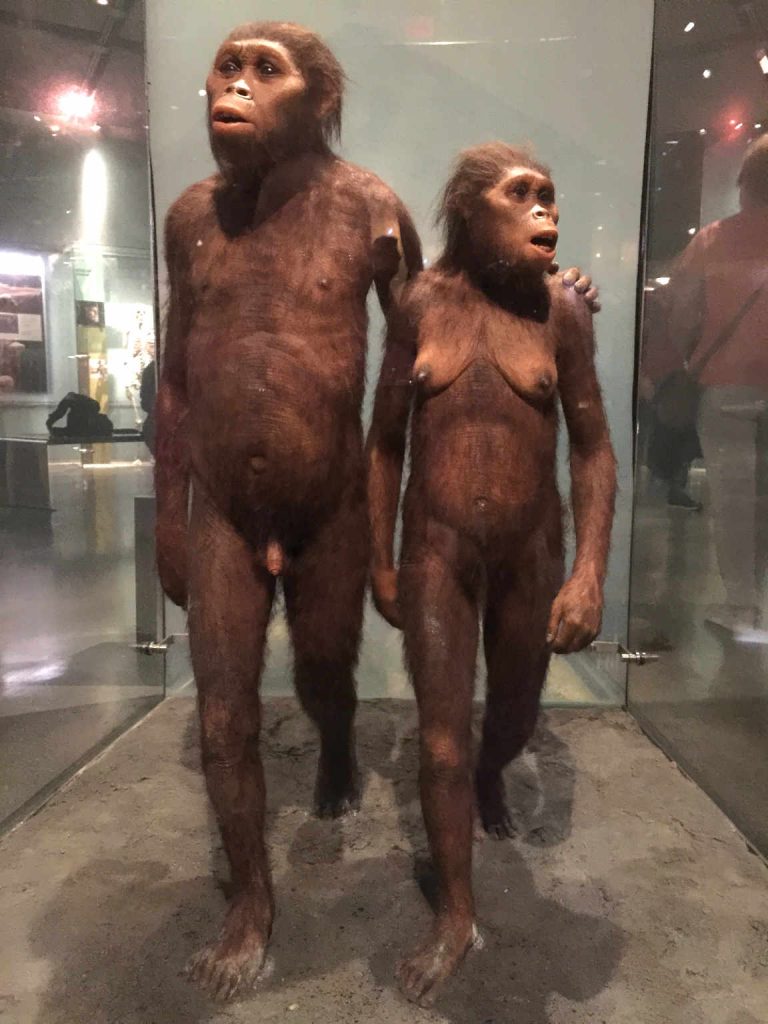 Stone-age couple